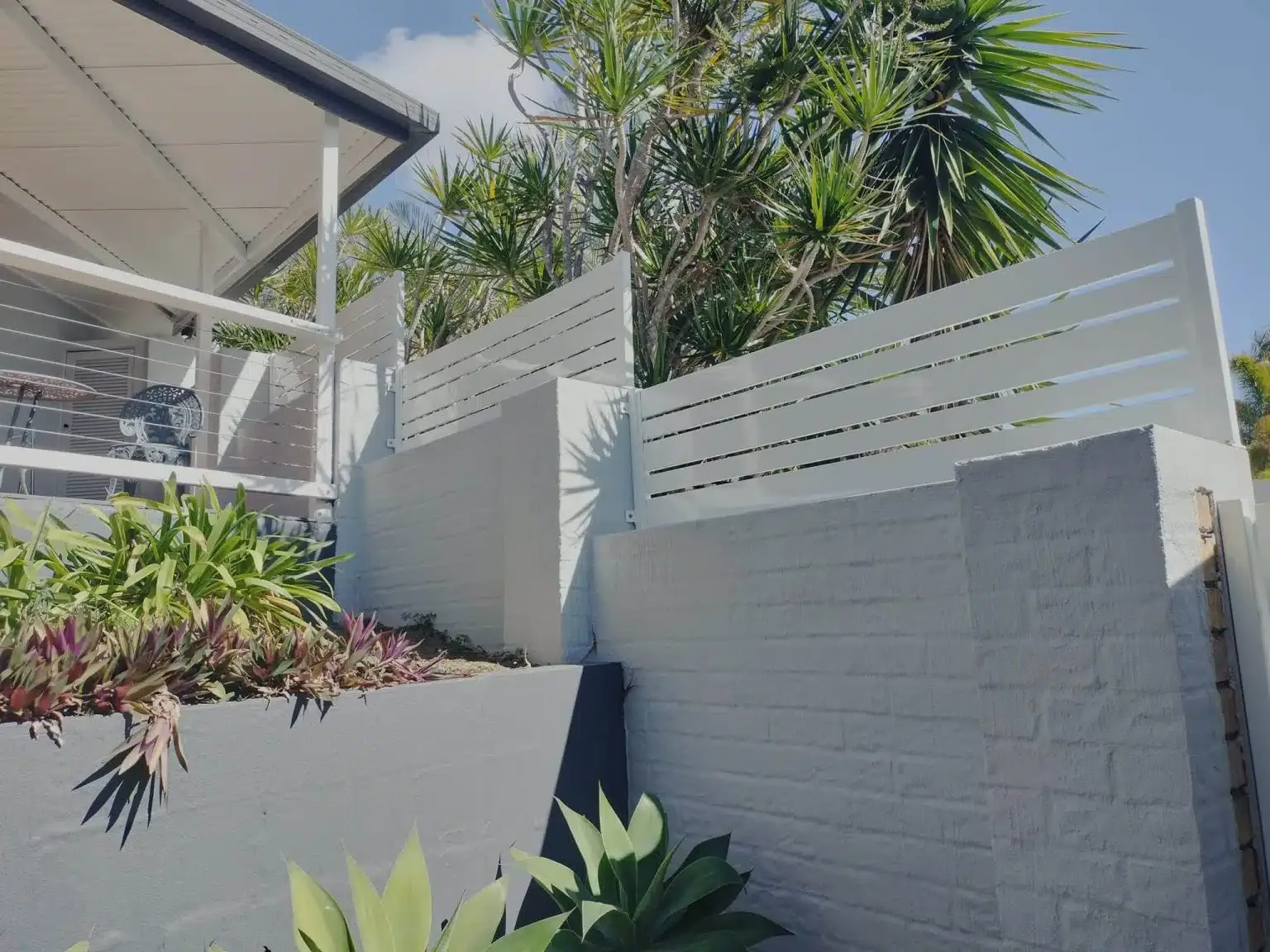 Commercial retaining wall
