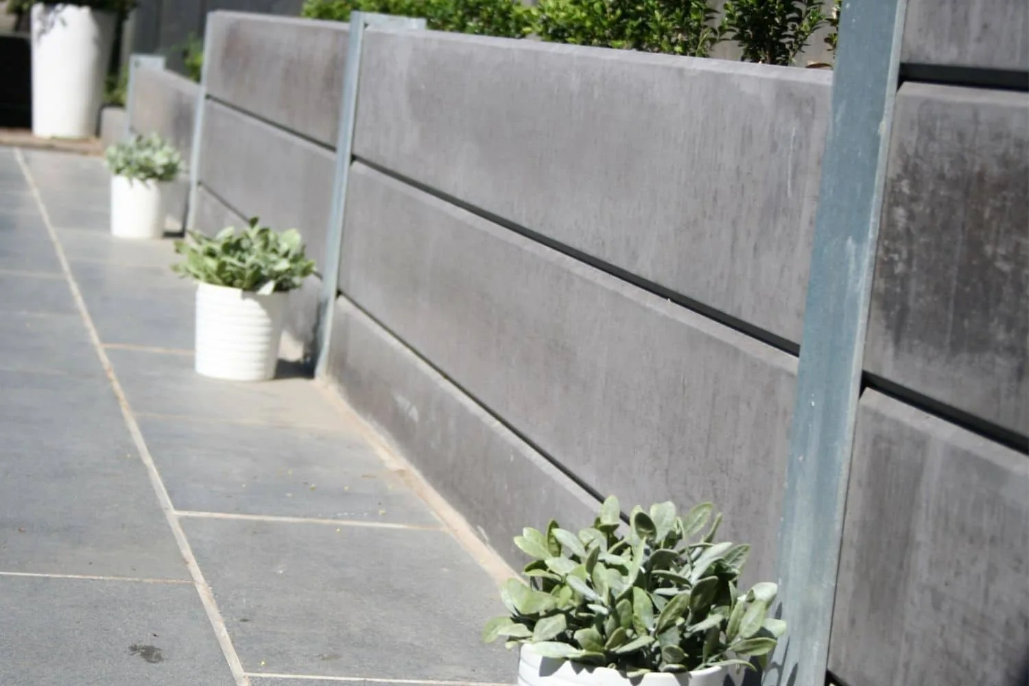 Concrete Sleeper Retaining Walls