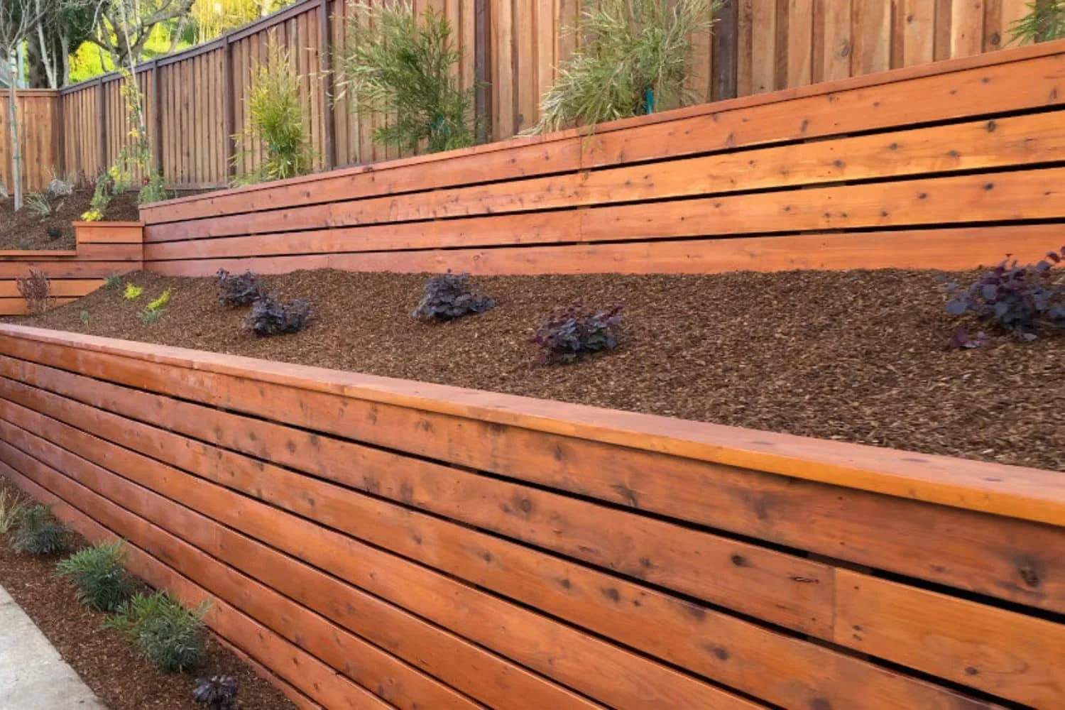 Timber Retaining Walls