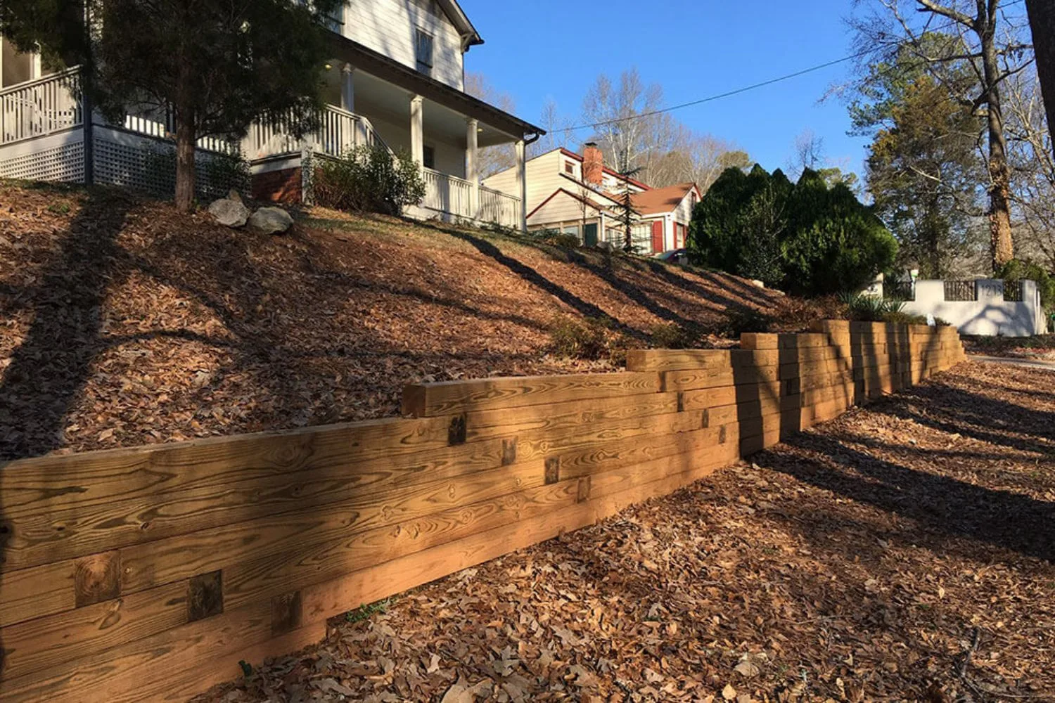 Retaining wall built in Cranbourne